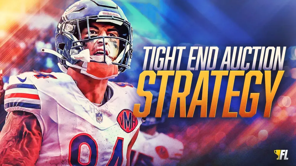 Tight End Strategy For 2026 Fantasy Football Auction Drafts: Target Colston Loveland In Tier 1