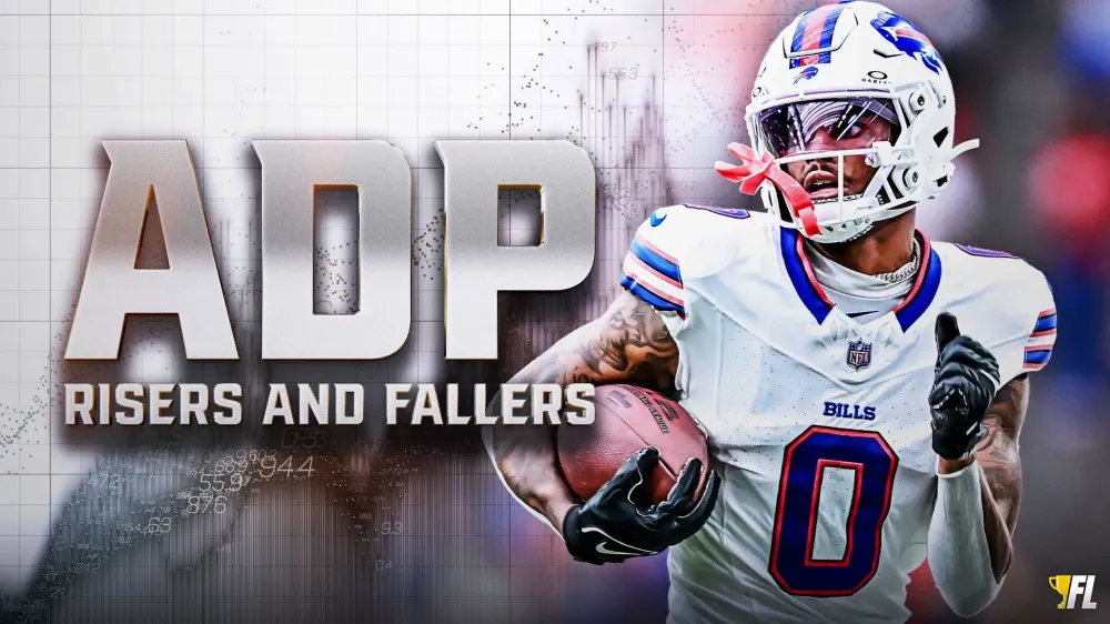 Fantasy Football ADP Risers And Fallers: Keon Coleman Up, Aaron Jones Down