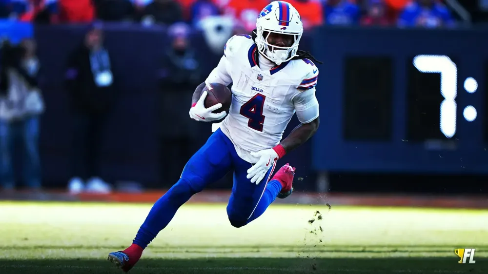 James Cook Continues Ride Among Elite RBs In Fantasy Football