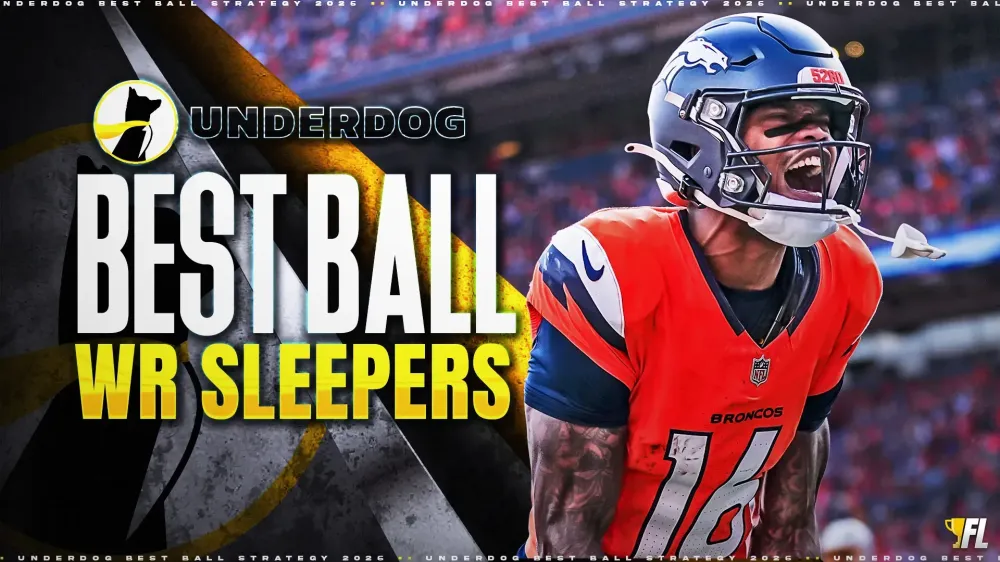 Wide Receiver Sleepers For Best Ball 2026: Buy The Dip On Troy Frankin