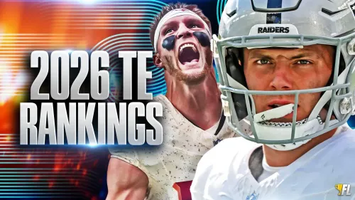 Fantasy Football Tight End Rankings For 2026: Brock Bowers, Tucker Kraft and More